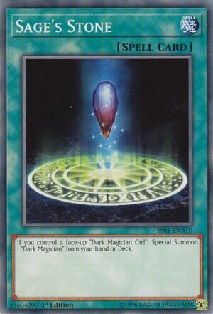 Sage's Stone SS01-ENA10 card from Speed Duel Decks: Destiny Masters