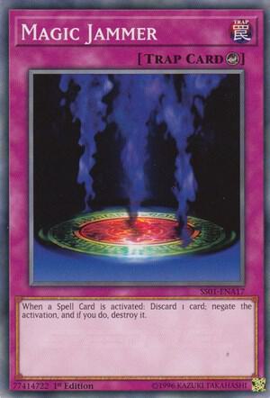 Magic Jammer SS01-ENA17 card from Speed Duel Decks: Destiny Masters