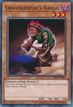 Gravekeeper's Vassal SS01-ENB03 card from Speed Duel Decks: Destiny Masters