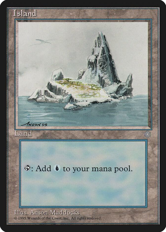 Island 335 card from Ice Age