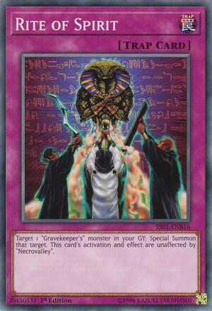 Rite of Spirit SS01-ENB16 card from Speed Duel Decks: Destiny Masters