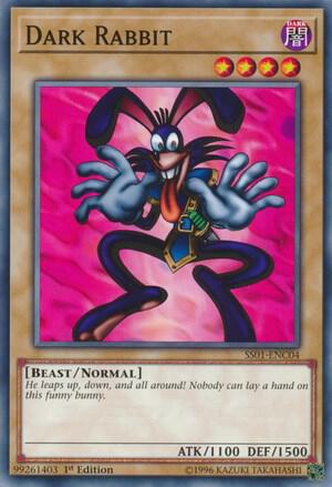 Dark Rabbit SS01-ENC04 card from Speed Duel Decks: Destiny Masters