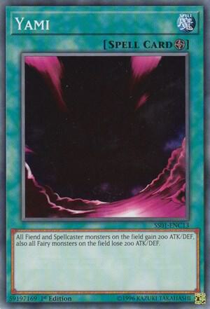 Yami SS01-ENC13 card from Speed Duel Decks: Destiny Masters