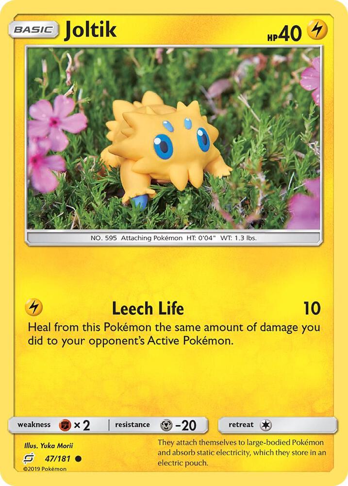Joltik 47/181 card from SM - Team Up