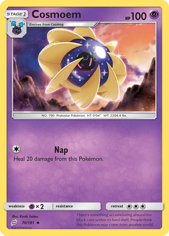 Cosmoem 70/181 card from SM - Team Up