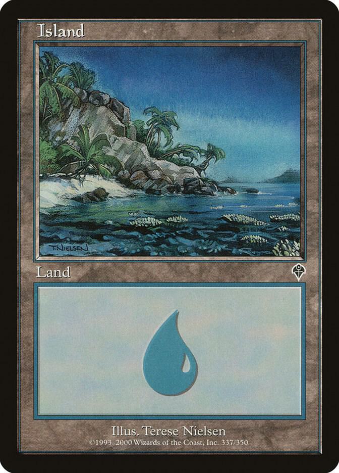 Island 337 card from Invasion