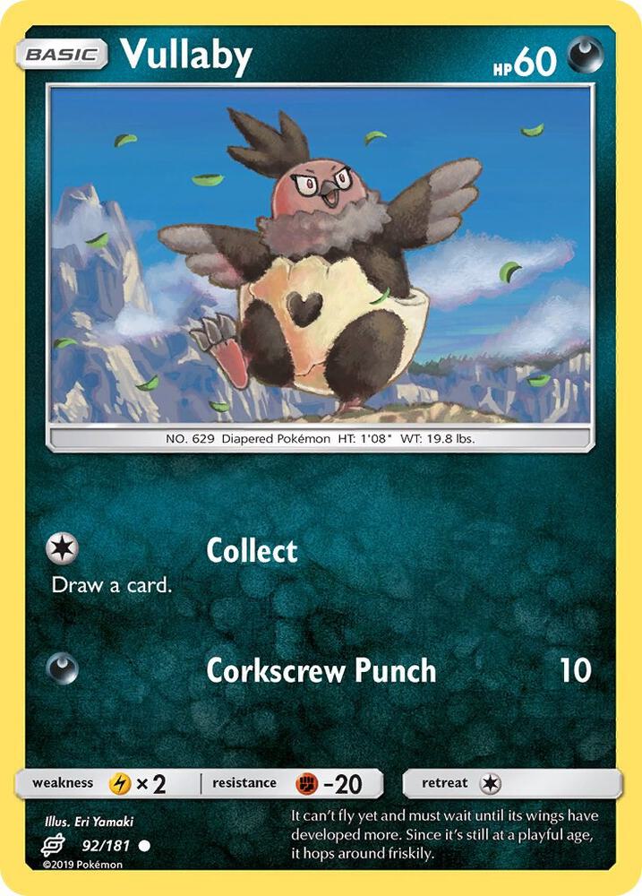 Vullaby 92/181 card from SM - Team Up