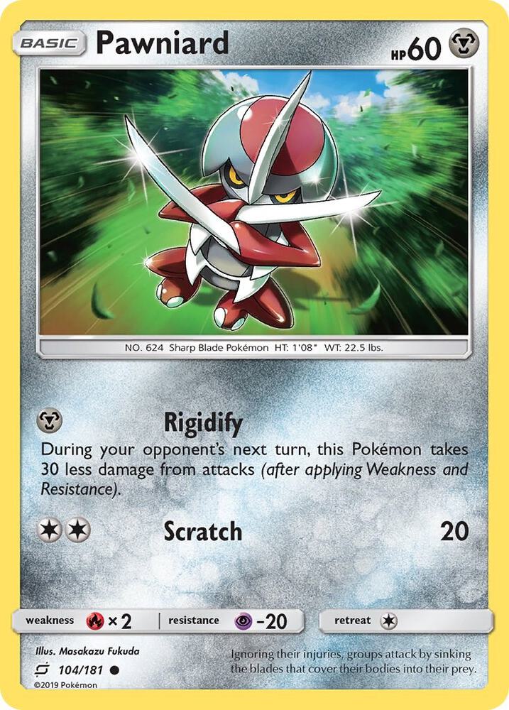 Pawniard 104/181 card from SM - Team Up