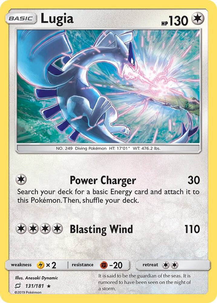 Lugia 131/181 card from SM - Team Up