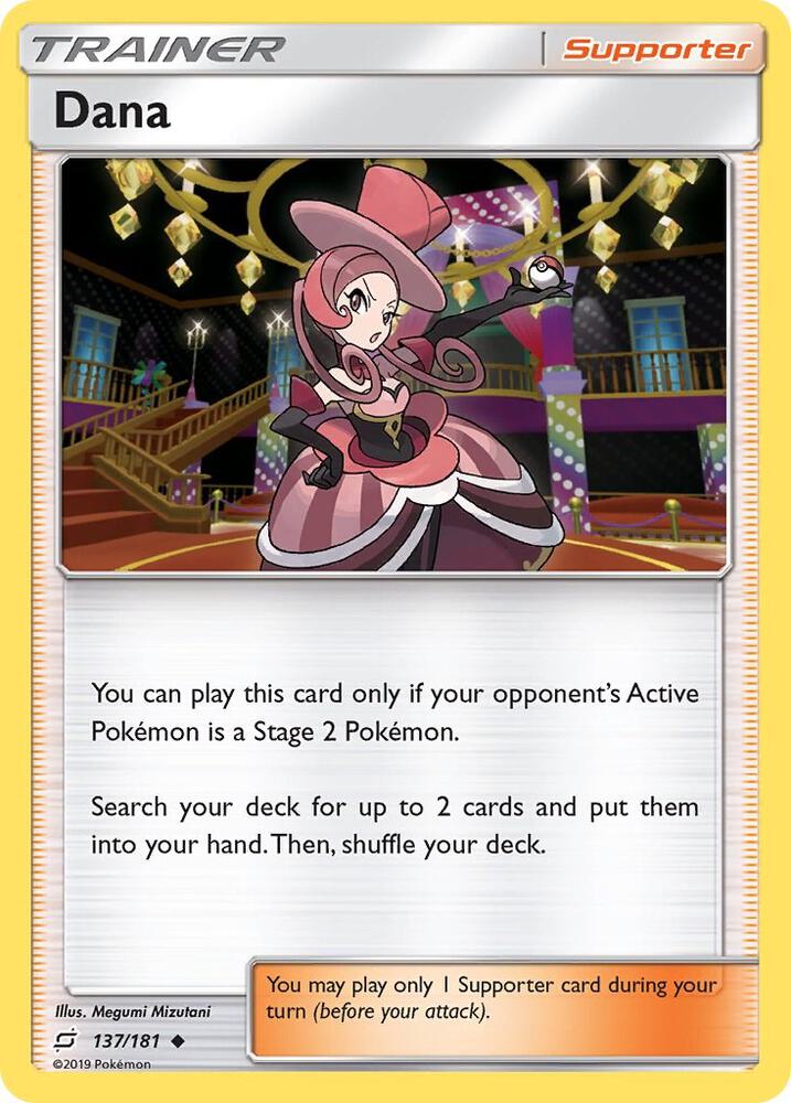 Dana 137/181 card from SM - Team Up