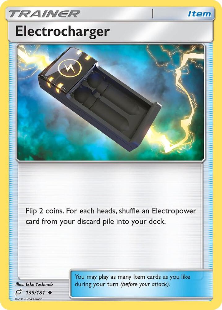 Electrocharger 139/181 card from SM - Team Up