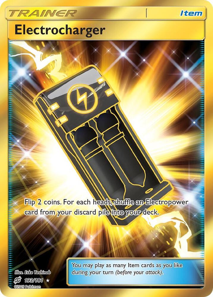 Electrocharger (Secret) 193/181 card from SM - Team Up