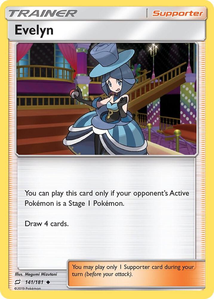Evelyn 141/181 card from SM - Team Up