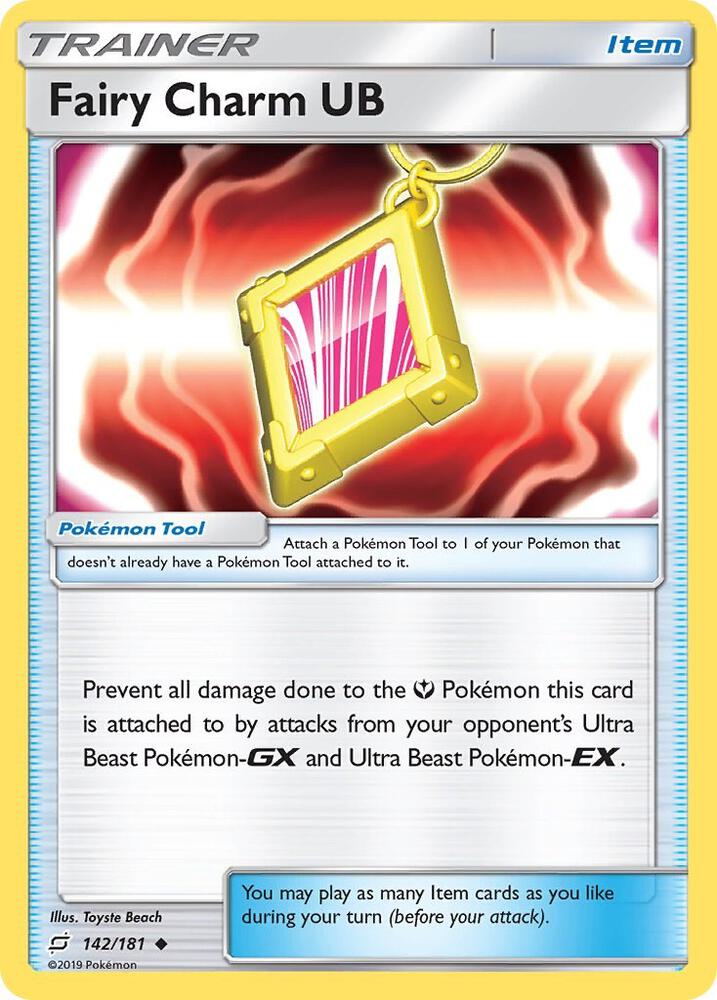 Fairy Charm UB 142/181 card from SM - Team Up