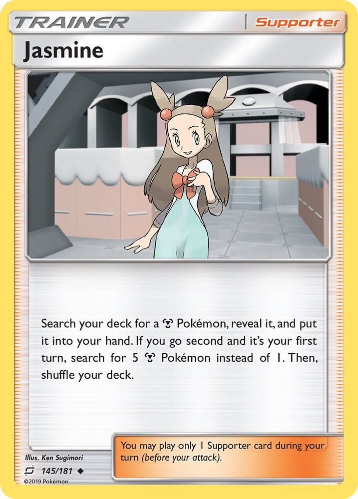 Jasmine 145/181 card from SM - Team Up