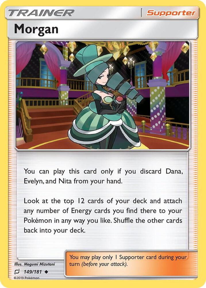 Morgan 149/181 card from SM - Team Up