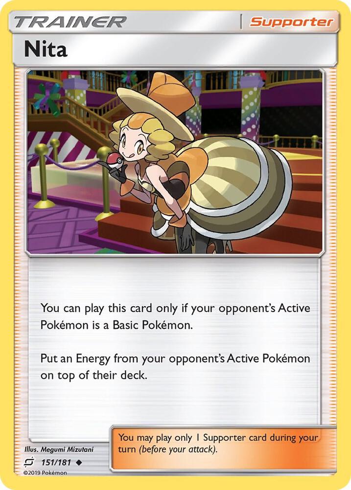Nita 151/181 card from SM - Team Up