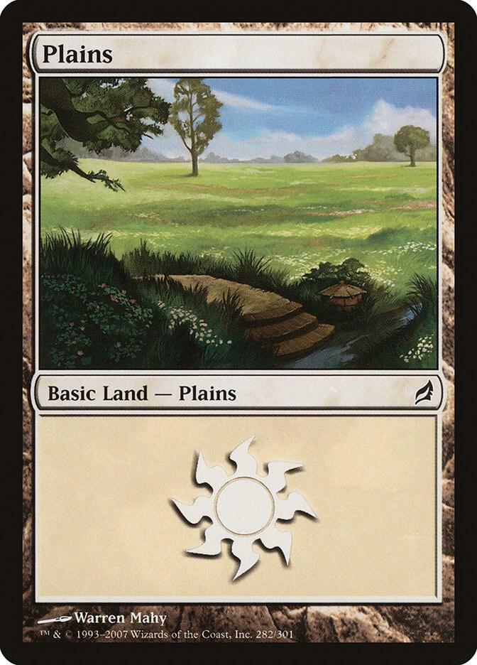 Plains 282 card from Lorwyn