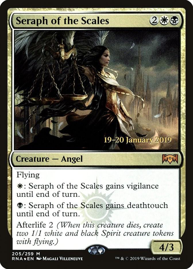 Seraph of the Scales 205 card from Prerelease Cards