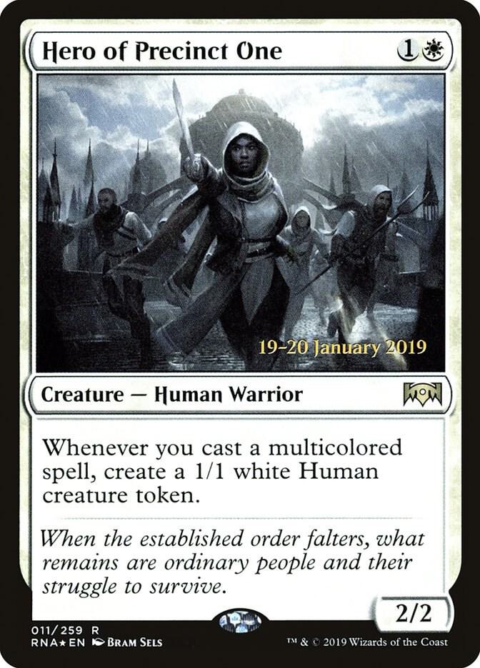 Hero of Precinct One 11 card from Prerelease Cards