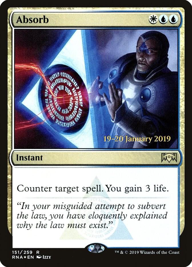 Absorb 151 card from Prerelease Cards