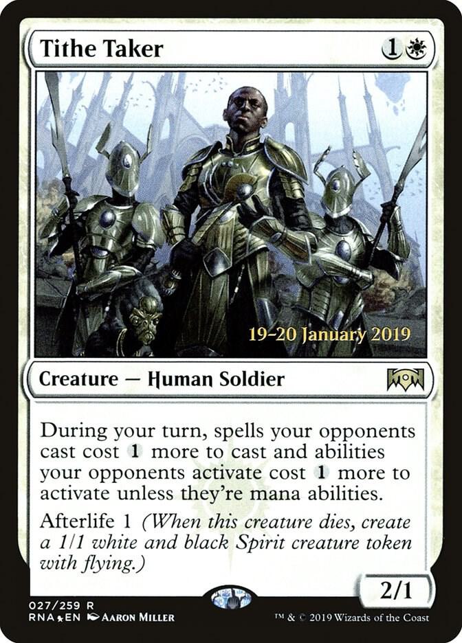 Tithe Taker 27 card from Prerelease Cards
