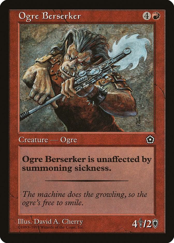 Ogre Berserker card from Portal Second Age