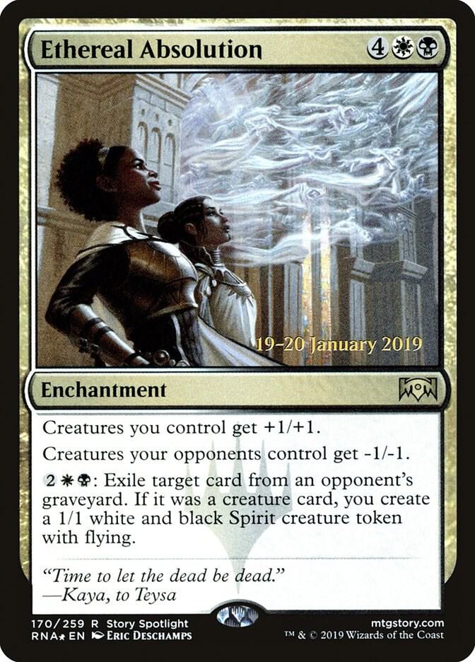 Ethereal Absolution 170 card from Prerelease Cards