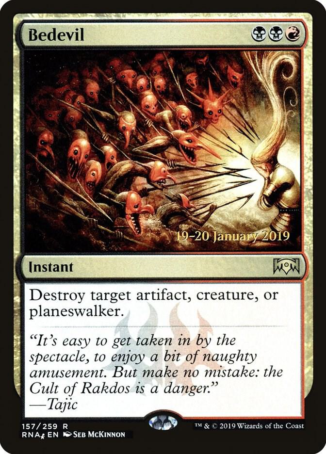 Bedevil 157 card from Prerelease Cards