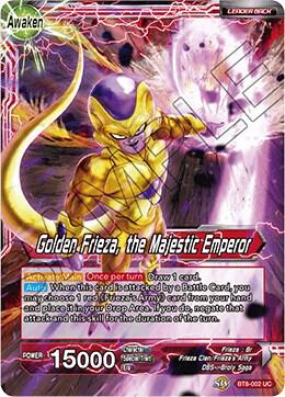 Frieza // Golden Frieza, the Majestic Emperor BT6-002 card from Destroyer Kings