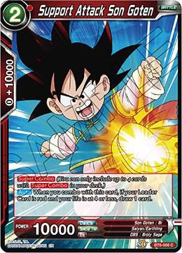 Support Attack Son Goten BT6-006 card from Destroyer Kings