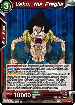 Veku, the Fragile BT6-013 card from Destroyer Kings