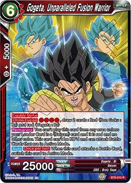 Gogeta, Unparalleled Fusion Warrior BT6-015 card from Destroyer Kings