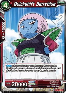 Quickshift Berryblue BT6-020 card from Destroyer Kings