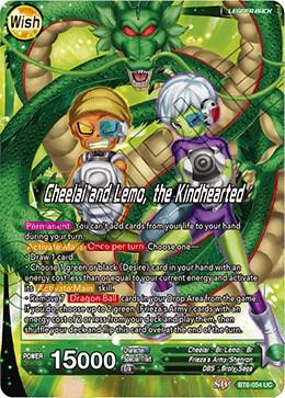 Cheelai and Lemo // Cheelai and Lemo, the Kindhearted BT6-054 card from Destroyer Kings