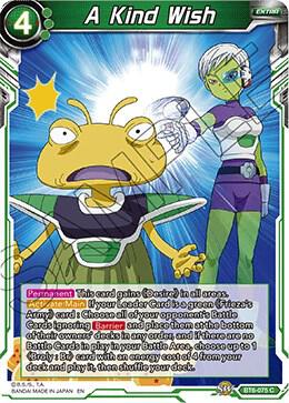 A Kind Wish BT6-075 card from Destroyer Kings
