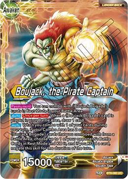 Boujack // Boujack, the Pirate Captain BT6-080 card from Destroyer Kings