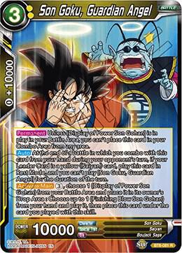 Son Goku, Guardian Angel BT6-081 card from Destroyer Kings