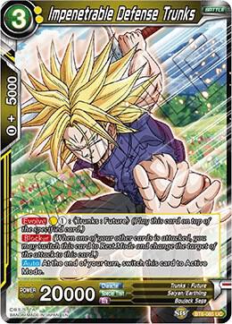 Impenetrable Defense Trunks BT6-085 card from Destroyer Kings