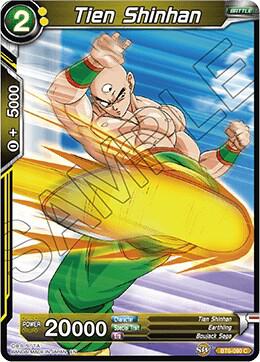 Tien Shinhan BT6-090 card from Destroyer Kings