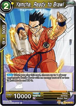 Yamcha, Ready to Brawl BT6-091 card from Destroyer Kings