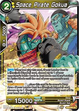 Space Pirate Gokua BT6-096 card from Destroyer Kings