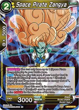 Space Pirate Zangya BT6-097 card from Destroyer Kings