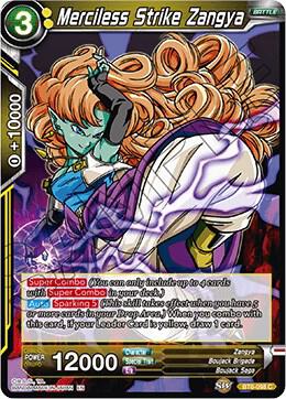 Merciless Strike Zangya BT6-098 card from Destroyer Kings