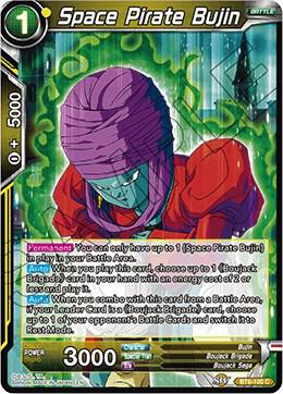 Space Pirate Bujin BT6-100 card from Destroyer Kings
