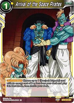 Arrival of the Space Pirates BT6-101 card from Destroyer Kings