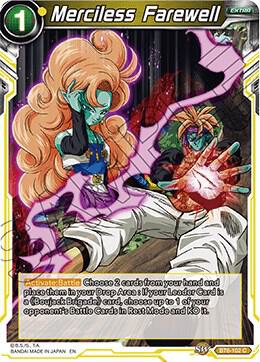Merciless Farewell BT6-102 card from Destroyer Kings