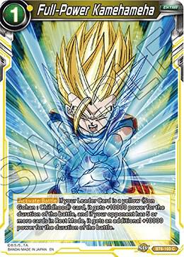 Full-Power Kamehameha BT6-103 card from Destroyer Kings