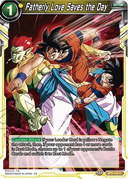 Fatherly Love Saves the Day BT6-104 card from Destroyer Kings