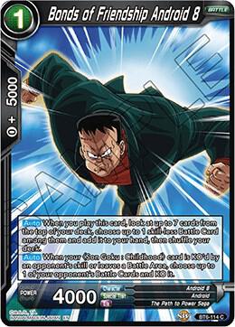 Bonds of Friendship Android 8 BT6-114 card from Destroyer Kings